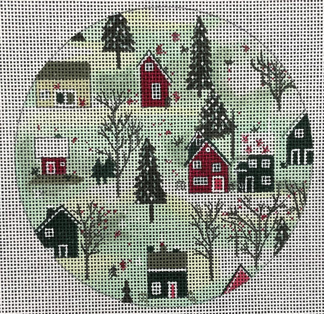 Mindy Designs Primitive Winter Countryside CLH-2