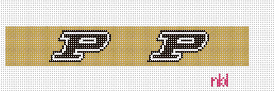 Needlepoint by Laura Purdue Key Fob