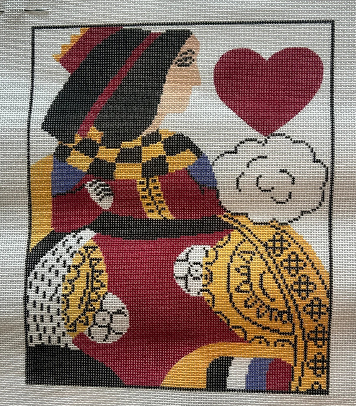 KCN Designers KCD-4026 Queen of Hearts