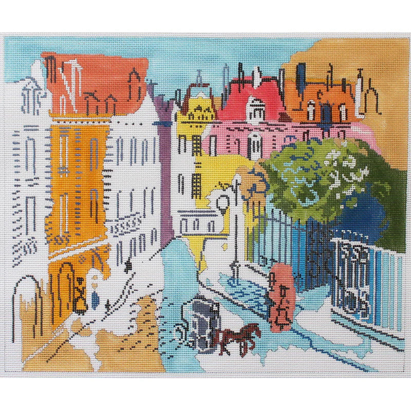 PLD Designs 10104-18 PARIS COLLECTION by SALLY COREY: Paris Street