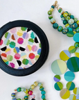 Elizabeth Crane Swartz Designs NO-45 Lulu Ornament Colorful Beads