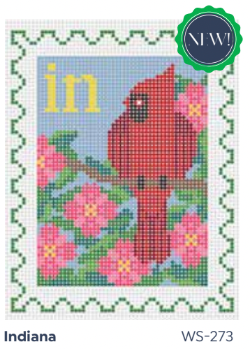 Wipstitch Indiana Stamp and Stitch Guide