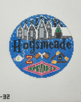 Mopsey Designs TBC-32 Book Canvas: Hogsmead