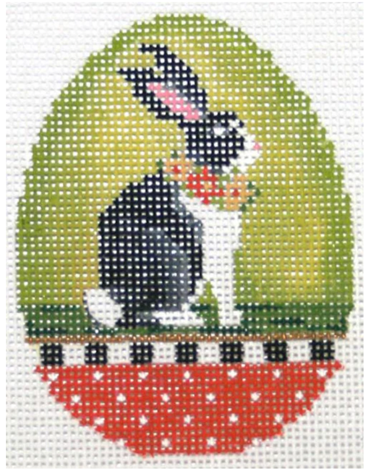 Kelly Clark KC-KEA26-18 Chartreuse Mama Rabbit Egg