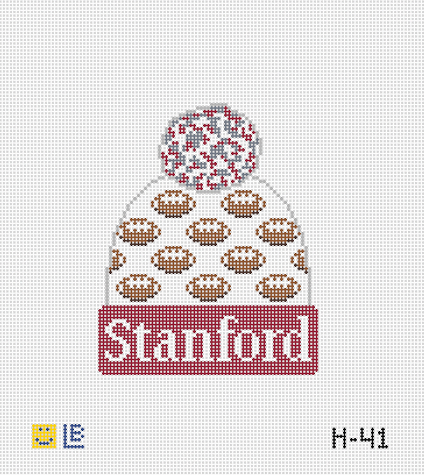Bonnet Femme Stanford Cardinal College – Marron, Taille Unique, Beanie