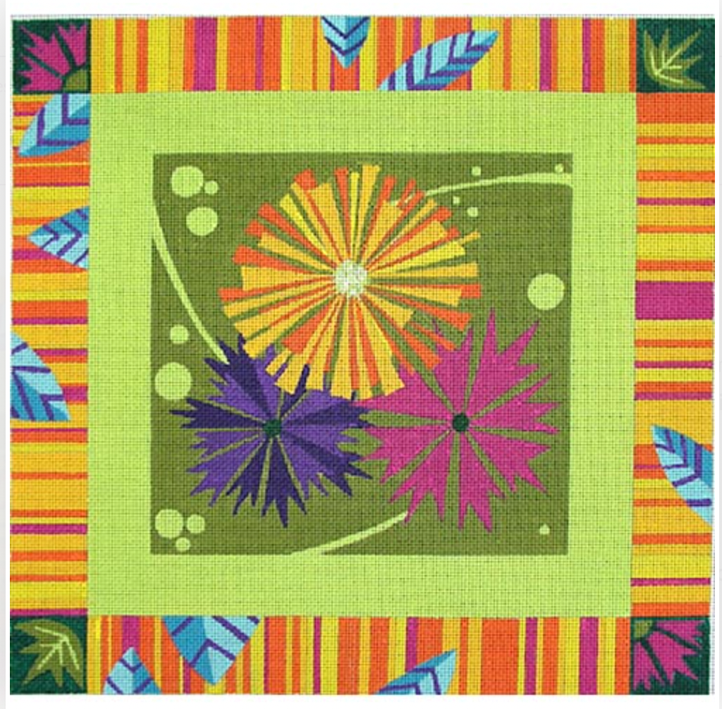 Zecca Designs ZE461 Fireworks or Flowers with Ribbon – Stitch by Stitch