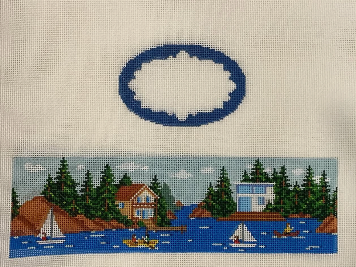 Funda Scully Lakehouse Oval Limoge Box – Stitch by Stitch