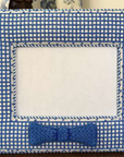 Griffin Designs FR-001 Blue and White Check Frame