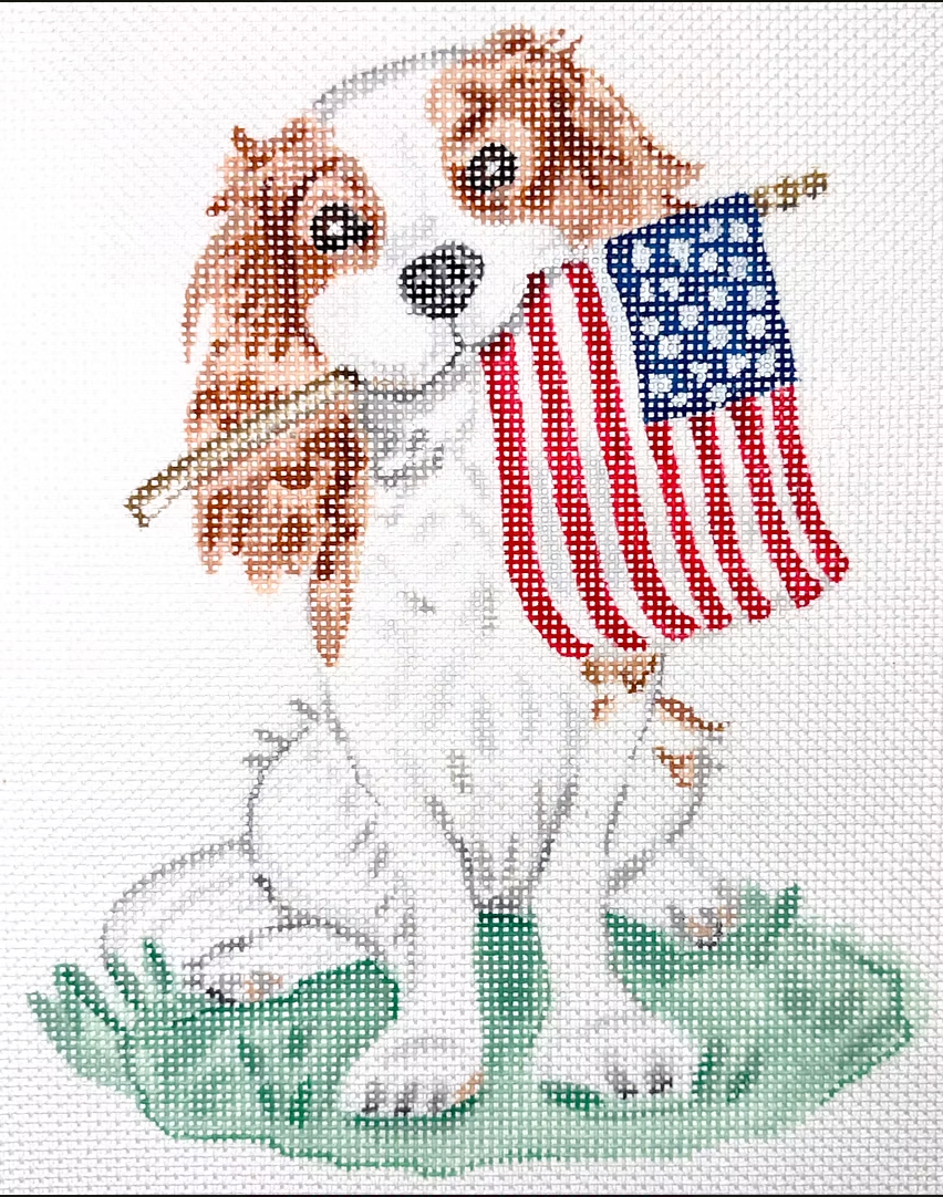 Kate Dickerson SM-PL-03 Shanna Masters - Cavalier w/ American Flag