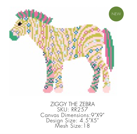 Rachel Barri RR257 Ziggy the Zebra