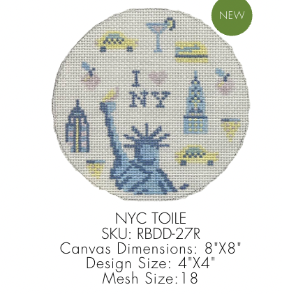 Rachel Barri RBDD-27R NYC Toile