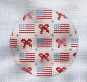 Arden Gray Pastel Americana Round