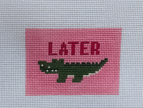 Arden Gray Later Gator Luggage Tag