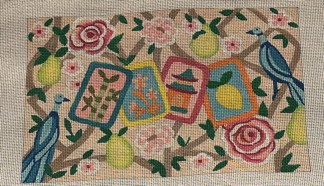Alice Peterson 8054 Mahjong Tiles - Floral