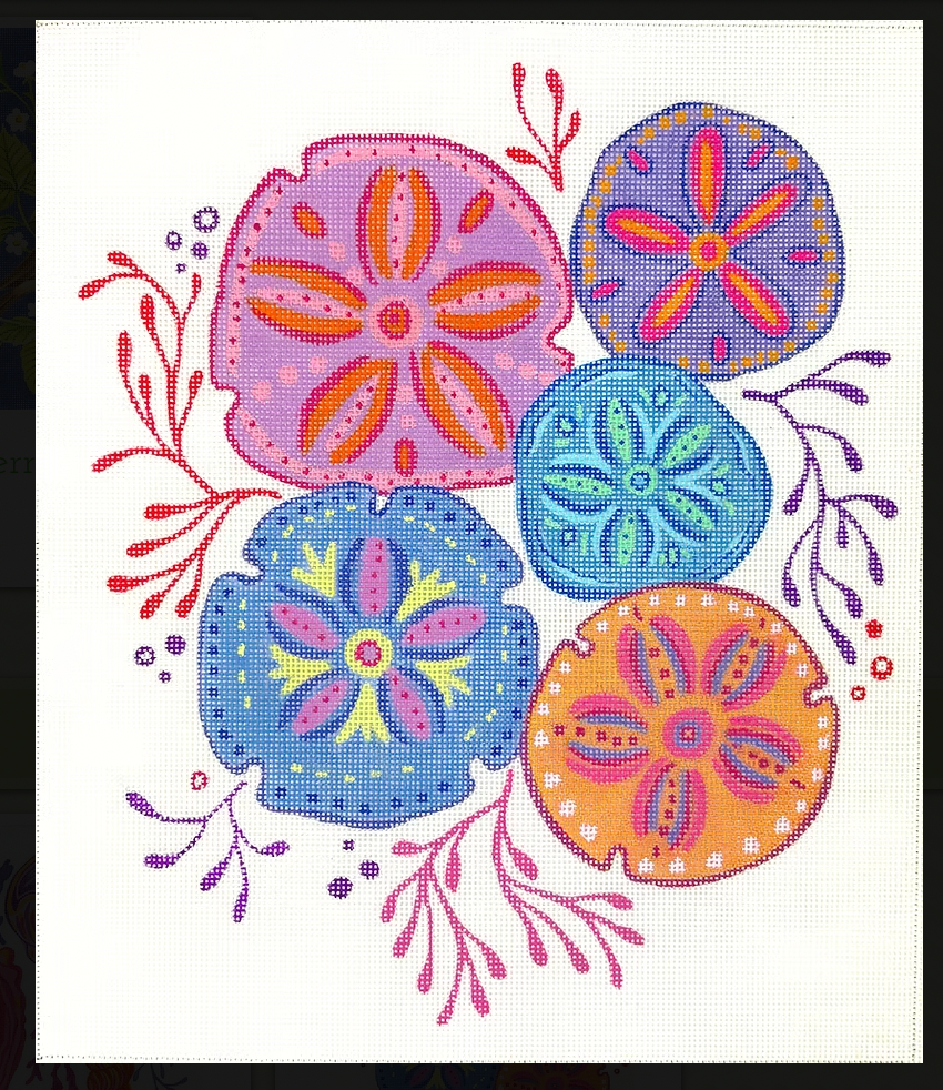 Kate Dickerson SAL-PL-02 Summer Sanddollars and Seaweed