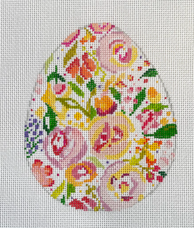 Blueberry Point 26-463 Multi Floral Egg