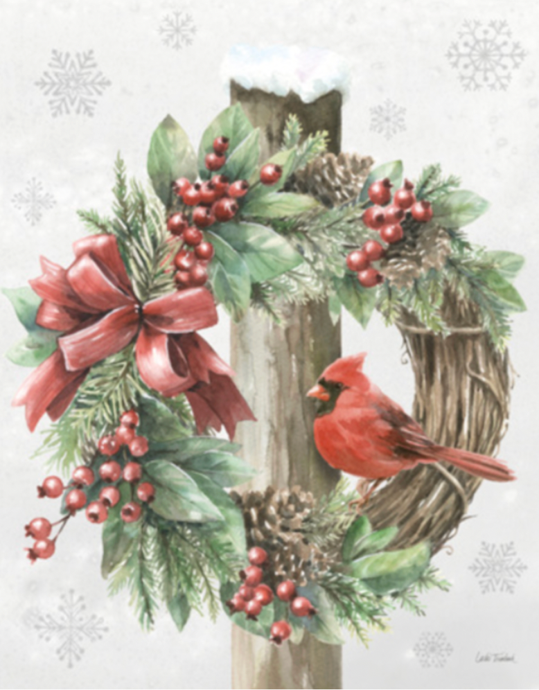 Oasis Needlepoint  A33 Feathered Festivities