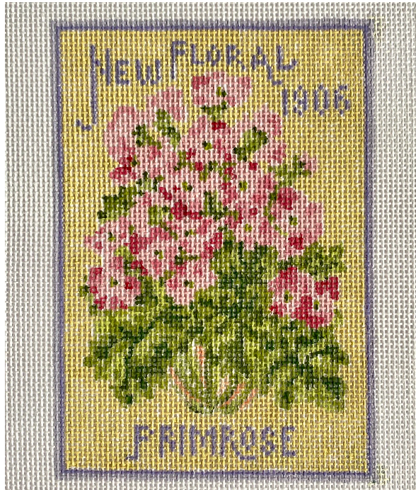 Plum Stitchery TSG60-A Vintage Seed Packet - Primrose