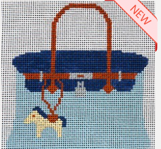 August Design Works ADW286 Denim with Horse Charm