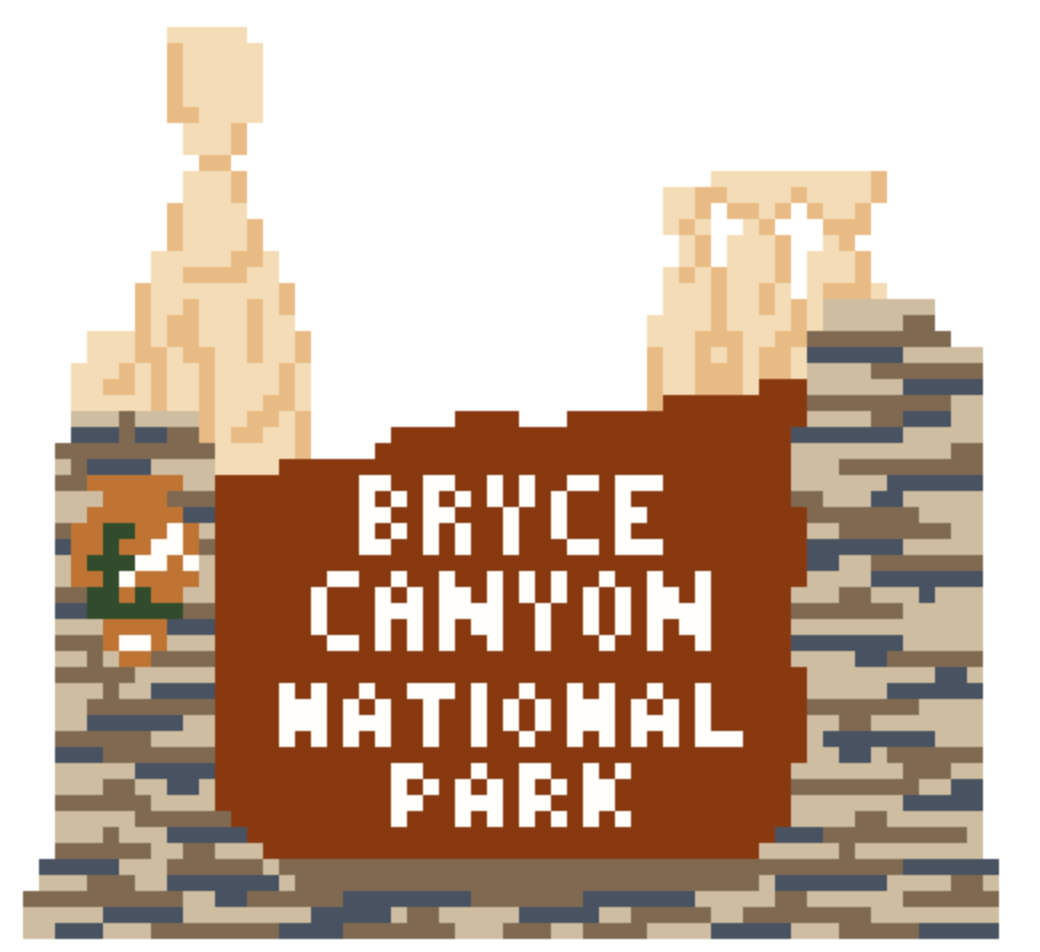 Fire and Iris FI-NP-BC.S Bryce Canyon Sign