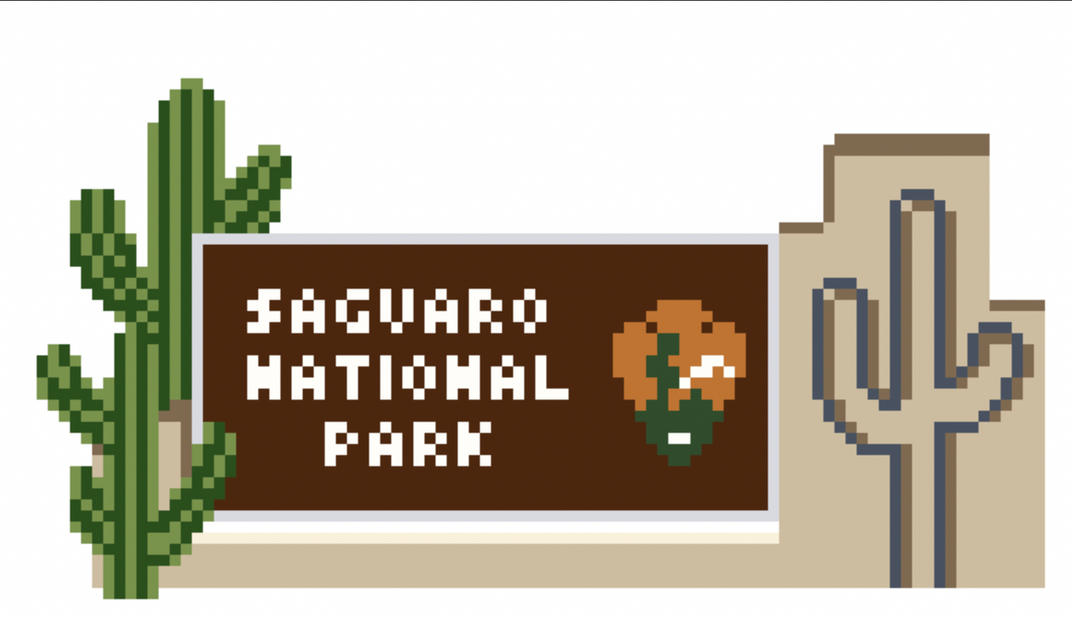 Fire and Iris FI-NP-SG.S Saguaro Sign