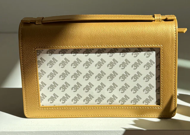 Rachel Barri Everyday Clutch - Gold with Gold Chain