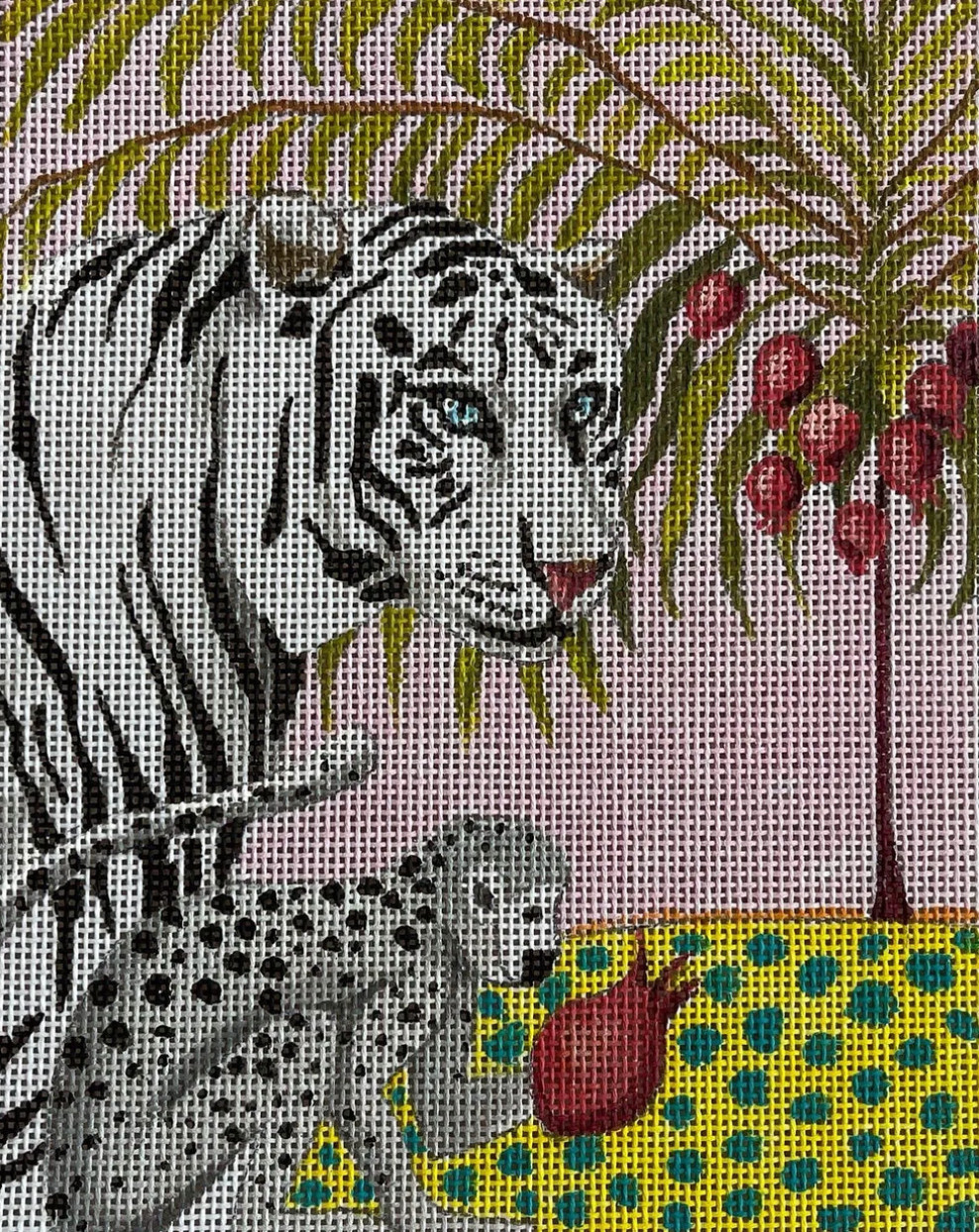 Colors of Praise TB004 Tiger and Monkey – Stitch by Stitch