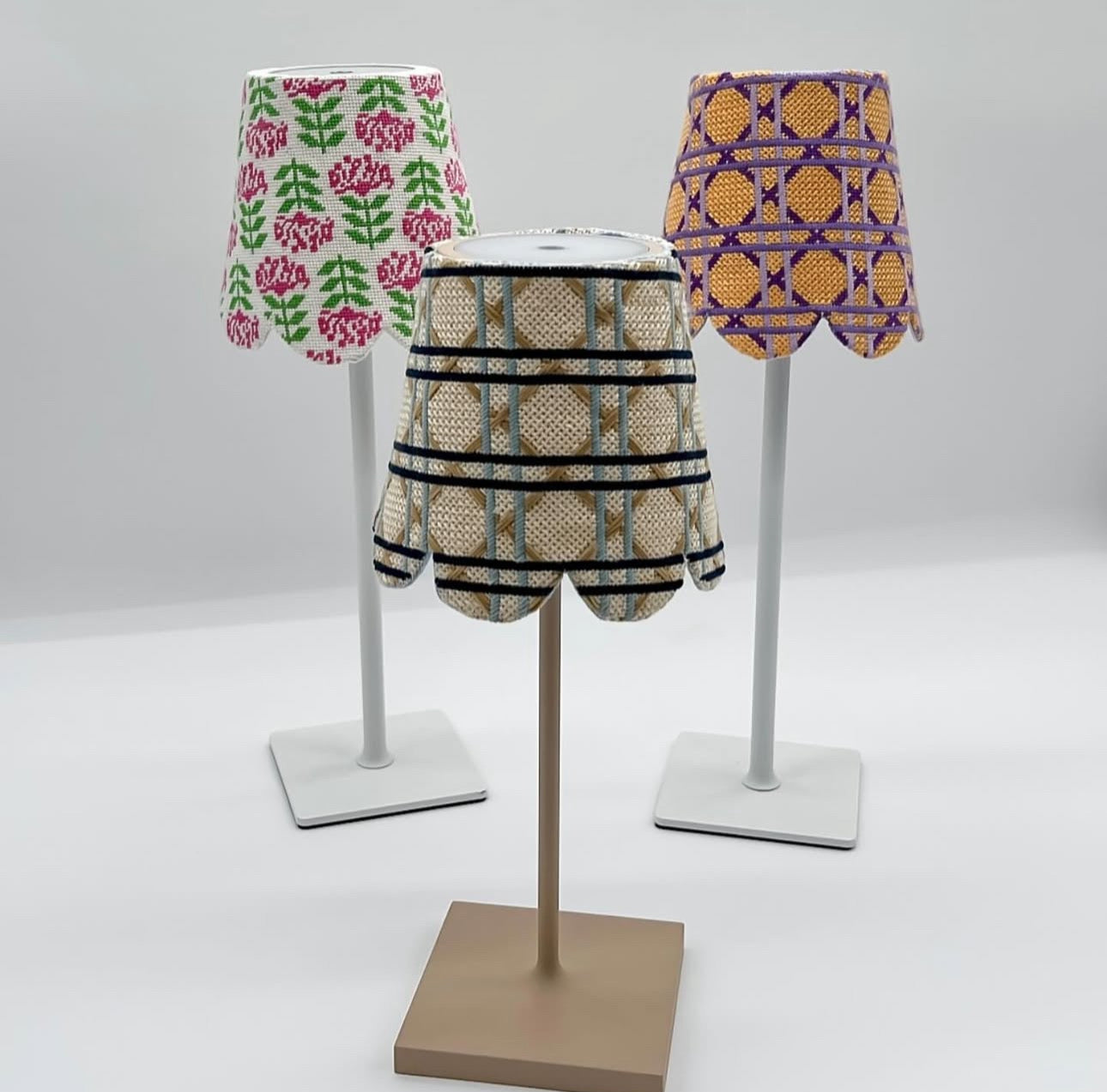 Penny and Penny Indigo Ivy Lampshade