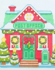 Lucky Lotus Library Post Office Christmas Village