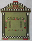 Gingham Stitchery KDS-14 Perpetual Calendar Pink Green