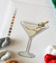 Threaded and Tipsy Dirty Martini