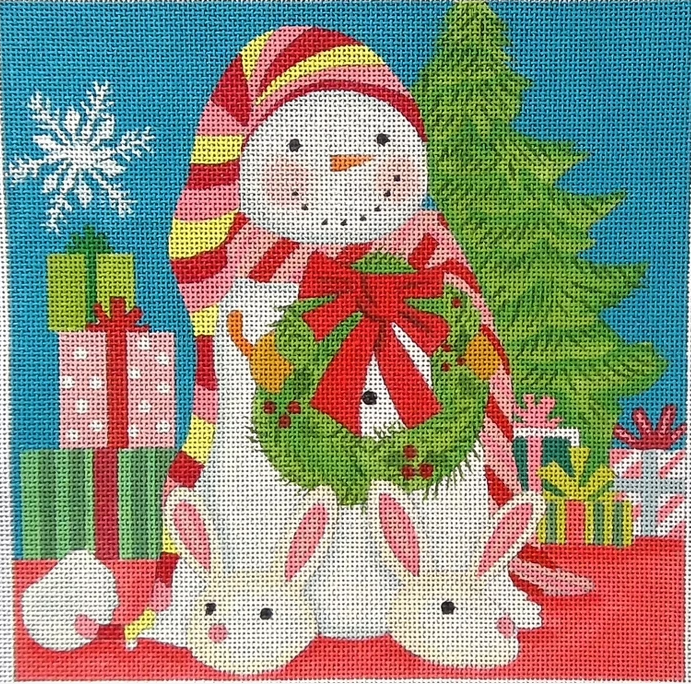Love You More GA-23 Christmas Morning Snowman