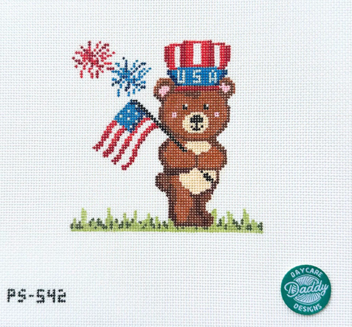 The Painted Stitch PS-542 American Bear