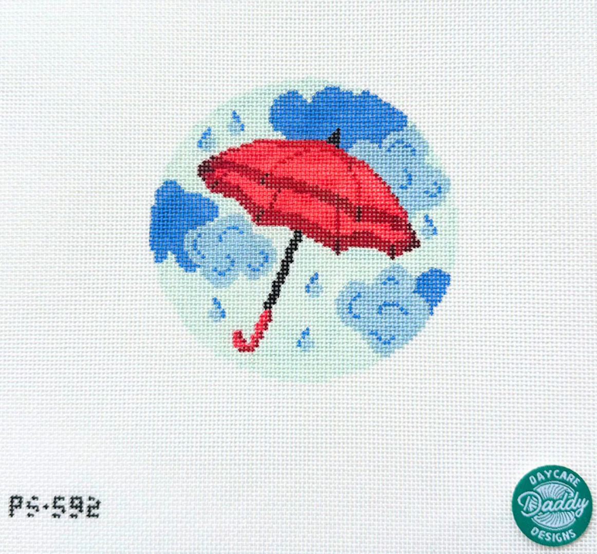 The Painted Stitch PS-592 Rain Rain Go Away