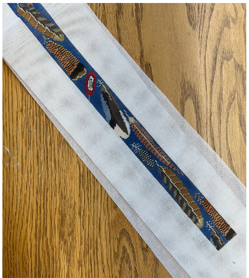Gingham Stitchery SS51 Game Bird Feathers Belt