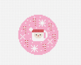 Nash and Daughters ND-119 3" Pink Santa Mug
