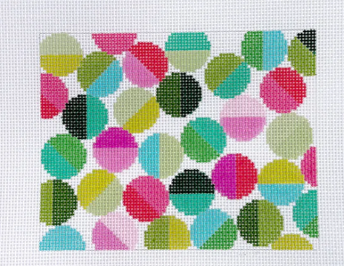 Elizabeth Crane Swartz Designs NEx-50 Small Mimi Needlepoint Clutch