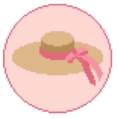 Atlantic Blue  MPB-400 Pink Sunhat
