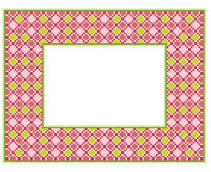 Atlantic Blue AMD-95 Pink and Green Frame