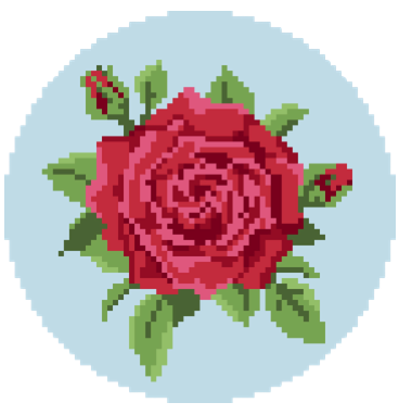 Atlantic Blue AMD-89 Flowers of the Bible Rose