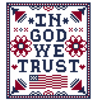 Atlantic Blue TC-116 In God We Trust