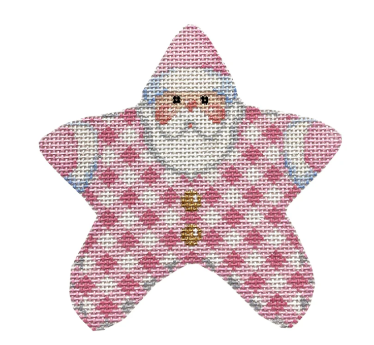 Two Sisters NTG TS378 Baby Pink Ginham PJ Santa