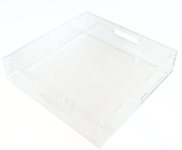 Bradley Needlepoint 12x12 Acrylic Tray