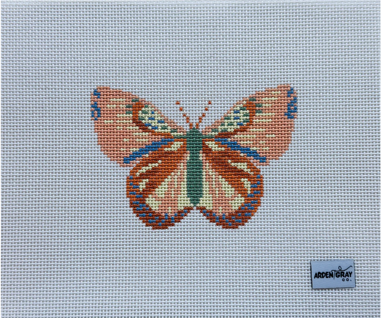 Arden Gray Pastel Butterfly