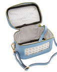 Planet Earth Light Blue Vanity Bag