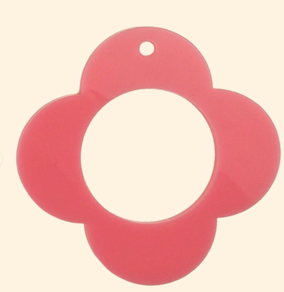 Frayme Works Bag Tag Mod Flower