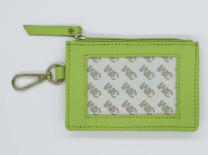 Planet Earth Rectangular Coin Purse - Lime Green