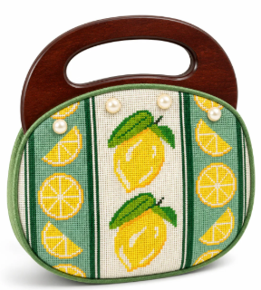 Ann Kaye Lemon Bermuda Bag