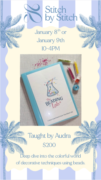 January 8th - The Beading Lab 10-4PM