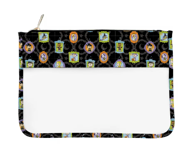 Officially Needlepoint PEANUTS Halloween - Haunted Halloween PVC Project Bag